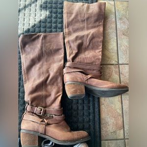 Gianni Bini Leather Boots